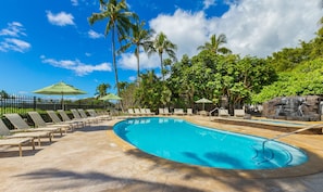 Access to the PKA pool and hot tub. It was completely rebuilt in 2020