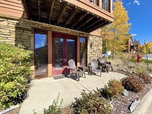Comfortable outdoor furniture #fall
