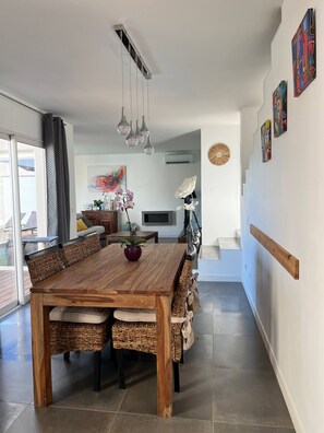 Dining area.