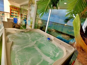Bubbelpool inomhus
