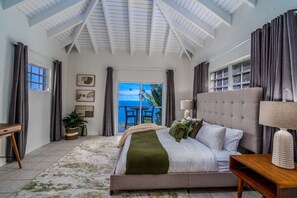The spacious and beautiful master bedroom!