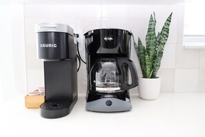 Coffee and/or coffee maker