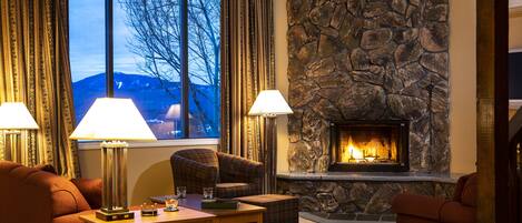 Enjoy a wood buring fire in the Living Room