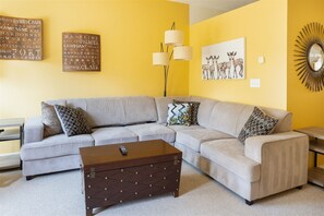 Living Room with Sofa Sleeper