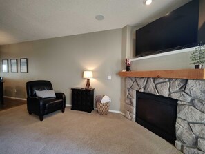 Fireplace and Cozy Chair