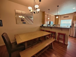 Dining Room Seating with Breakfast Bar
