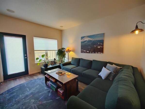 Freshly Remodeled Living Room