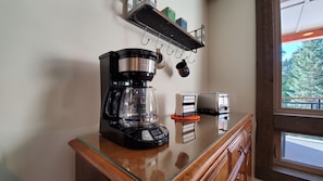 Coffee Bar in Kitchen
