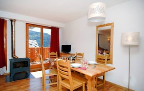 Share meals and laughs at the dining table.