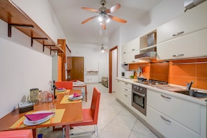 Kitchen and dining area