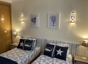 Twin bedroom.