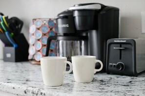Don't sleep on our coffee bar while you're here!