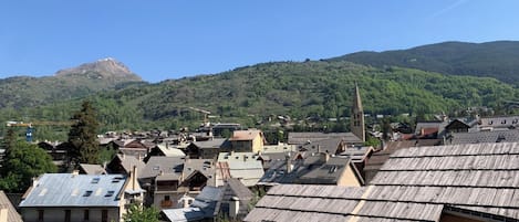 Blick von der Unterkunft
