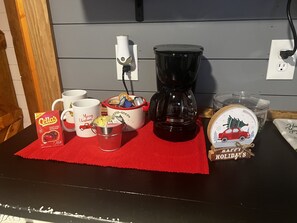 Kaffe och/eller kaffebryggare