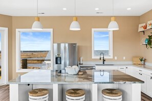 Kitchen - Island Seating for 3, Stainless Appliances