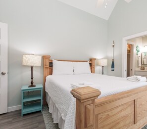Sleep better at Padre Escapes with our exclusive Clean Bed Promise; providing fresh linens, comforters, and towels washed at high temperatures exceeding CDC recommendations, setting us apart for a truly restful vacation