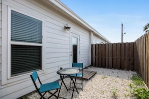Private patio - perfect spot to relax and unwind
