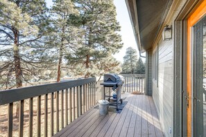 Private Balcony | Mountain Views | 2 Gas Grills