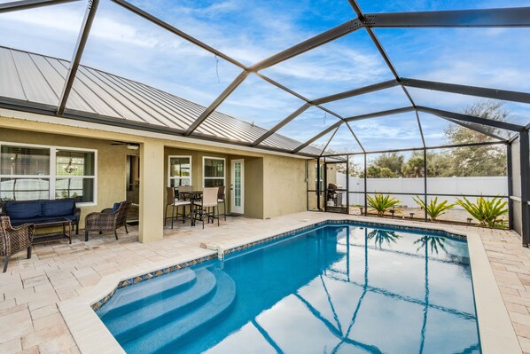 Port Charlotte Vacation Rental | 4BR | 3BA | 1 Step Required | 2,300 Sq Ft