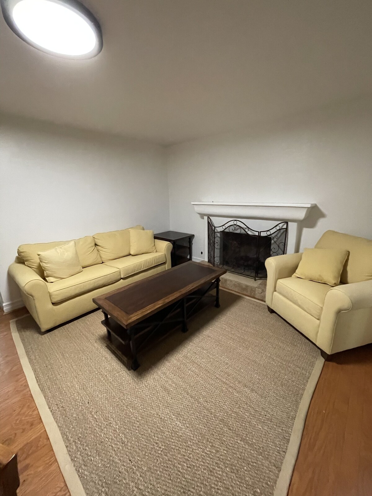 This is an apartment attached to a larger house.