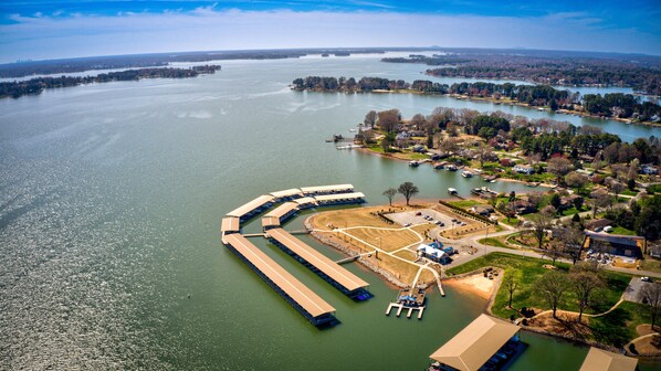 Stutts Marina around the corner