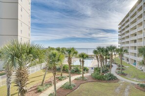 Private Balcony | Ocean View | Community Outdoor Pool