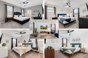 Modern elegance: King beds, sleek design for your comfort. 🛏️