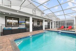 Private Pool with Hot Tub, Free Pool Heat !