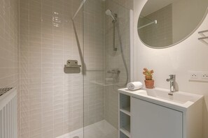 Bathroom with walk-in shower