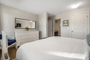 Recharge in one of the bedrooms!