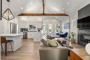 Open concept living area