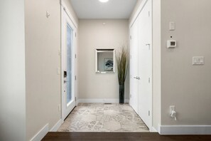 Guests will be invited to enjoy 
- Four level home 
- Four bedrooms 
- Four and a half bathrooms 
- Three separate living spaces 