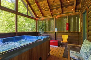 Bubbelpool inomhus