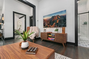 Living Area | 65" Smart TV with Complimentary Streaming