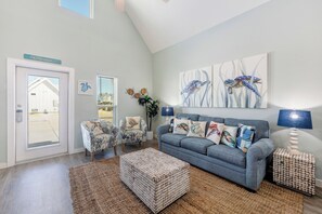 Comfortable living area with plenty of natural lighting