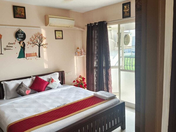 balcony attached with bedroom