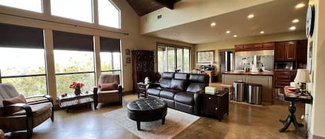 Living to dining and kitchen