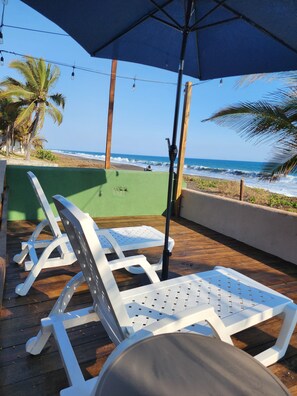 Ocean Front Sunbath Area