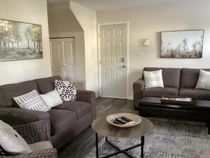 Couch and love seat.