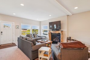Living room at Holiday House
