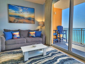 Outstanding view from this beachfront condo!