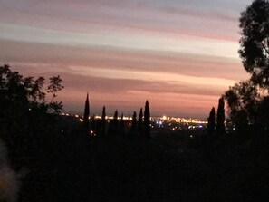 Sonnenuntergang Aussicht Terrasse