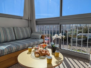 Pleasant sunny loggia