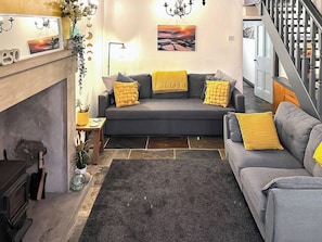 Living room | Mynydd A Mor, Mountains and Sea, Trefor, near Caernarfon