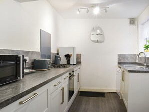 Kitchen/diner | Seashell Apartment, Scarborough