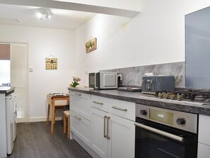 Kitchen/diner | Seashell Apartment, Scarborough