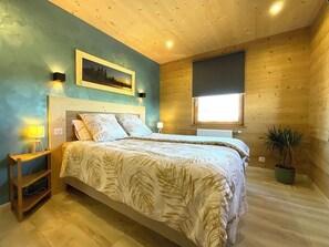 Chambre lit double, possibilité de les séparer en 2 lits simples !
