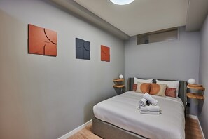 Chambre avec lit double