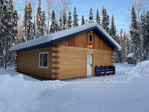 Winter at Arctic Cabin