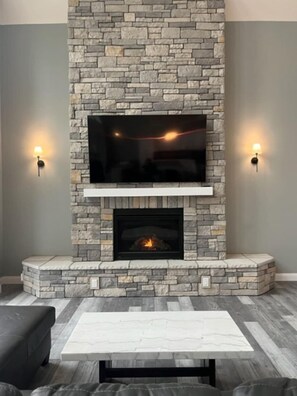 Living Area Fireplace